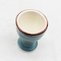 Kieliszki podstawka do jajek MPLCo Rainbow ceramiczne 6 sztuk KOLOROWE