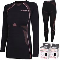 BIELIZNA DAMSKA TERMOAKTYWNA TERMICZNA BRUGI 2RC3 2RC4 BLUZA LEGGINSY S/M