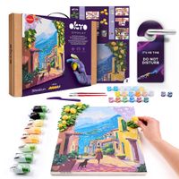 Okto Zestaw Kreatywny Do Malowania I Modelowania 3D ”Cytrynowy Weekend”