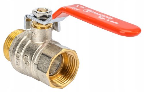 ZAWÓR KULOWY KUREK Ø 1'' CAL WZ DN25 DŁAWIK RĄCZKA MOSIĘŻNY SOLIDNY na Arena.pl