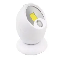 Lampka led cob 360 na baterie magnes bezprzewodowa czujnik ruchu noc