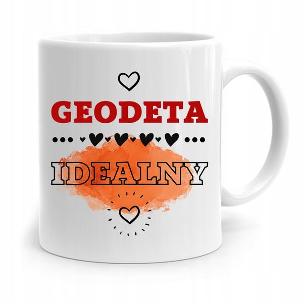 Kubek Prezent Dla Geodety Geodeta Idealny Z Nadrukiem Ze Zdjęciem zdjęcie 1