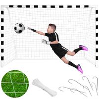 Duża bramka piłkarska metalowa treningowa do piłki nożnej 300 × 200 × 90 cm