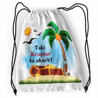 Plecak Sportowy Szkolny Krupiera Worek Torba Z Nadrukiem Ze Zdjęciem