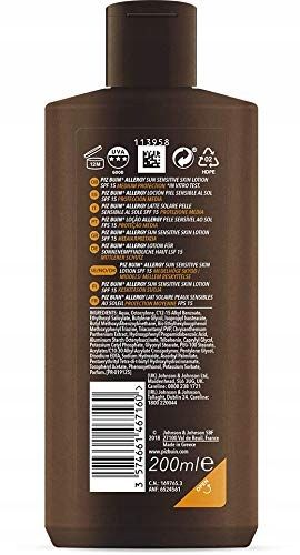 Piz Buin Allergy SPF15 Nawilżający Balsam Do Opalania 200ml na Arena.pl