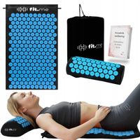 MATA DO AKUPRESURY DO MASAŻU Z KOLCAMI ZDROWOTNA RELAKSUJĄCA + PODUSZKA