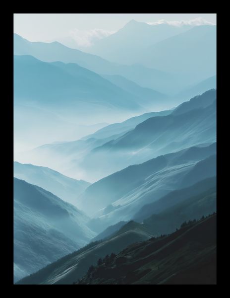 Plakat 15x20cm Między Chmurami zdjęcie 2