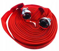 Wąż strażacki 1" 30m ze złączką BARDZO GRUBY