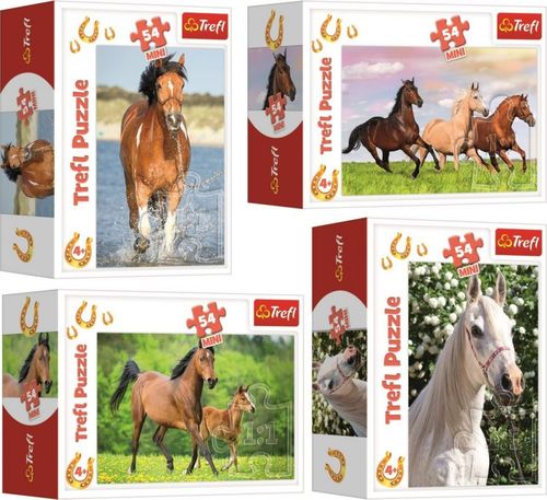 Puzzle 54 Mini Świat Koni 1939 na Arena.pl