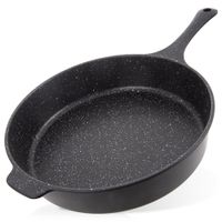 Patelnia Granitowa do Smażenia Duszenia Orion Grande 28 cm na Indukcję Gaz