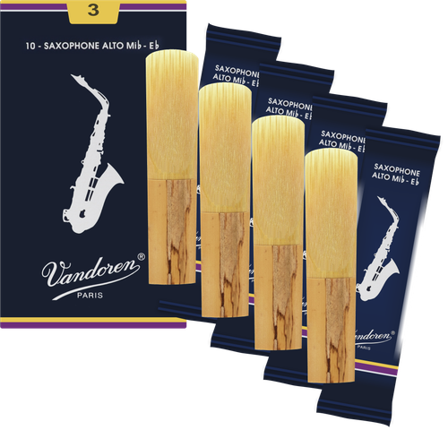 Stroik saksofon altowy alt 3 Vandoren Classic SR213 ZESTAW 4 szt. na Arena.pl