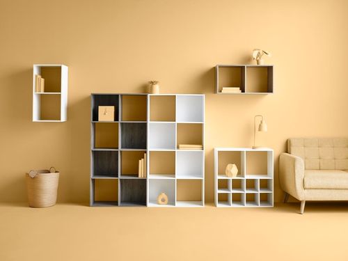 Regał z 4 półkami Kali szary na Arena.pl