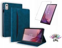 ETUI CARD SKÓRZANE DO LENOVO TAB M9 9" TB310XU TB310FU 2023 + SZKŁO + RYSIK