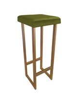 Hoker krzesło barowe ALEX 90cm podstawa złota BL75