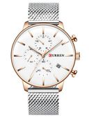 ZEGAREK MĘSKI CURREN 8339 (zc015b) - CHRONOGRAF
