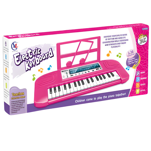 Elektryczne Organki Pianinko Keyboard Zestaw Muzyczny Instrument Dla Dzieci na Arena.pl