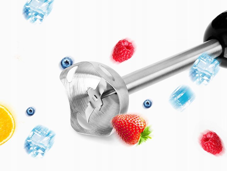 Blender Reczny Aigostar Malakser Trzepaczka Kruszy Lód 1000W zdjęcie 7