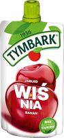 Tymbark Mus o smaku jabłko - wiśnia - banan 120 g