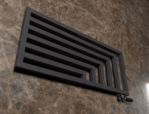 GRZEJNIK LAOS POZIOMY-PDV 52x80 GRAFITOWY na Arena.pl