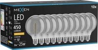 MEXEN VINTIS 10X ŻARÓWKA FILAMENT SPIRALA LED E27 G95 8W 2200K 450 LM SMOKE
