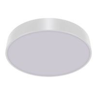 Sufitowa lampa nowoczesna Totem LED 24W do salonu biały