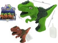 pistolet dinozaur ziejący parą wodną ze światłem z dźwiękiem H13490