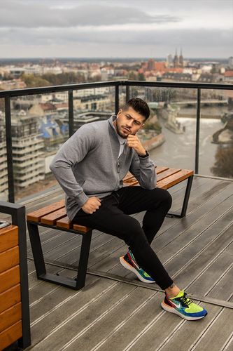 Bluza męska szara Grewis Rozmiar - 4XL na Arena.pl