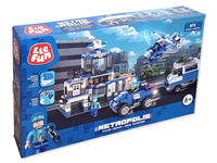 Klocki Elefun Metropolis Baza policyjna C9699A