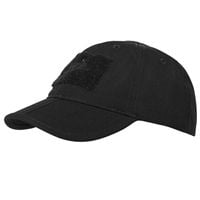 Czapka z daszkiem Helikon Folding Regulowana Składana Bejsbolówka Czarna