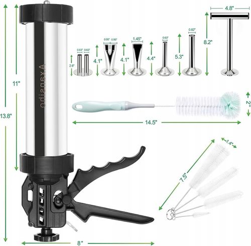 NADZIEWARKA DO KIEŁBASY I JERKY WIELOFUNKCYJNY MASZYNKA DO KIEŁBAS SZPRYCA na Arena.pl