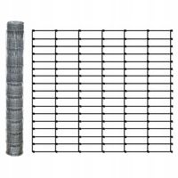 SIATKA LEŚNA 80/17/15 G16 - rolka 50m OCYNKOWANA do pola sady lasy budowa