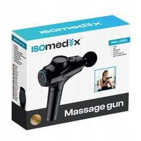 Pistolet do Masażu Masażer do Ciała Pleców Stóp Massage Gun + Końcówki Etui