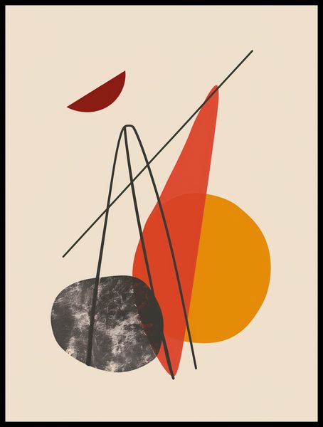 Plakat 60x80cm Harmonijna Forma zdjęcie 2