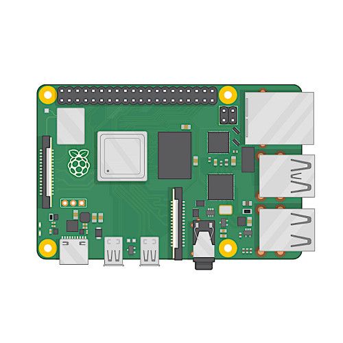 RASPBERRY PI 4B 4GB GIGABIT ETHERNET USB-C MIKROKOMPUTER 4K zdjęcie 3