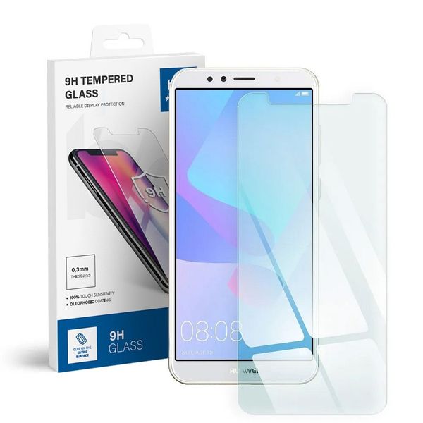 Szkło hartowane do Huawei Y6 2018 Blue Star zdjęcie 1