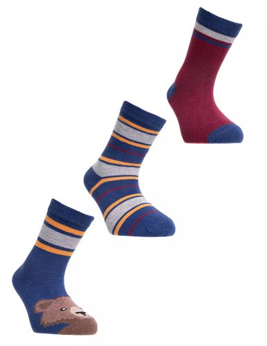 Skarpetki Dziecięce Bawełniane Skarpety Długie Wzory 3-pary MORAJ 27-30 na Arena.pl