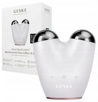 Geske mikroprądowy lifting twarzy masażer wodoodporny 6w1 z aplikacją