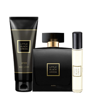 ZESTAW AVON Little Black Dress Perfumy Balsam 3w1