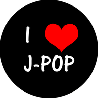 Przypinka I ♥ J-POP