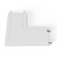 L-łącznik do szynoprzewodu Gamma AZ5325 1-fazowy biały