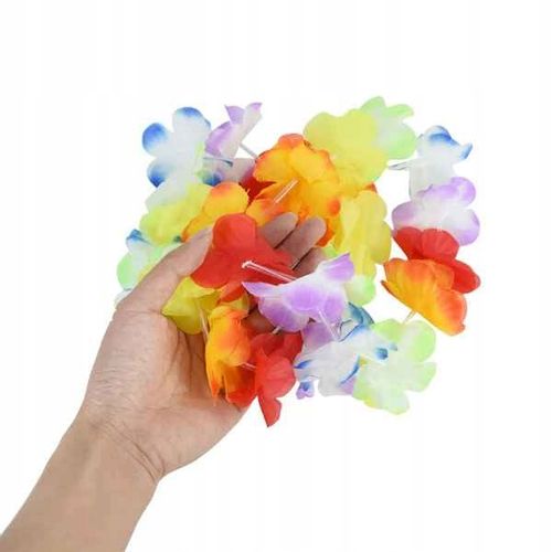 Naszyjnik HAWAJSKI kwiaty party panieński party hawaje na Arena.pl