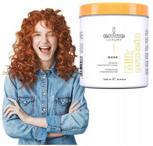 Envie Milk Mleczna Maska Do Włosów PUSZĄCYCH SIĘ KRĘCONYCH NAWILŻAJĄCA na Arena.pl