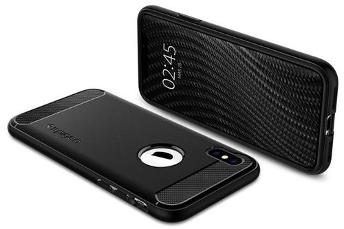 Etui Spigen Rugged Armor Apple iPhone Xs Max Black na Arena.pl