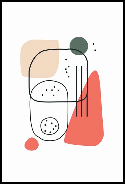 Plakat 68x101cm Przestrzenność zdjęcie 2