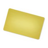 Złote metalowe wizytówki pakiet 10 szt Sublimacja Termotransfer