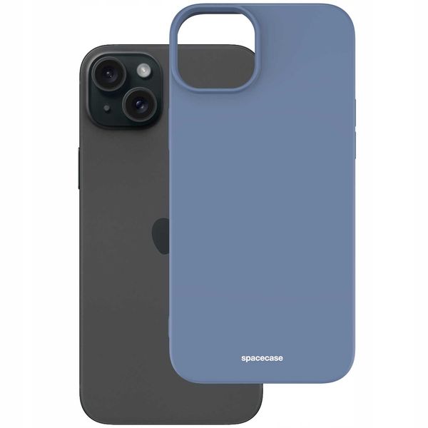 Spacecase Silicone Case Iphone 15 Plus Blue zdjęcie 2