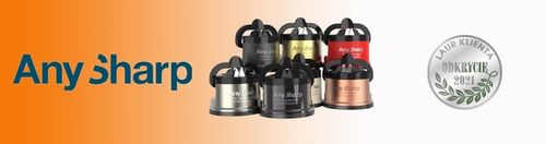 Ostrzałka do noży osełka AnySharp Classic Red na Arena.pl
