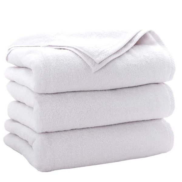 Ręcznik 70x140cm BIAŁY zdjęcie 1