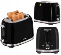 TOSTER DO KANAPEK 7 POZIOMÓW OPIEKANIA 850W 2 KROMKI FUNKCJA