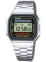 ZEGAREK MĘSKI CASIO A168WA-1A (zd088a) - KLASYKA + BOX